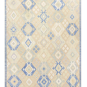Silver Washed Kelim - 58069